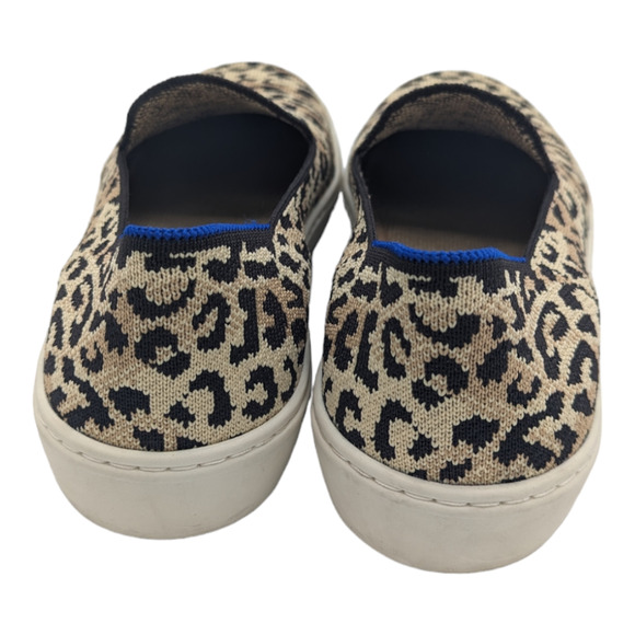 Rothy's Desert Camo Cat The Sneaker Print Slip On Loafer Sneaker Animal  8.5 - Picture 3 of 10